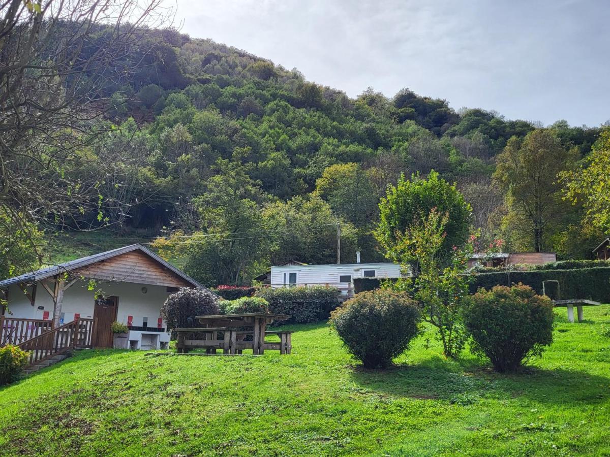 Camping Ixtila Mobilhome Betzuela Larrau Exteriör bild