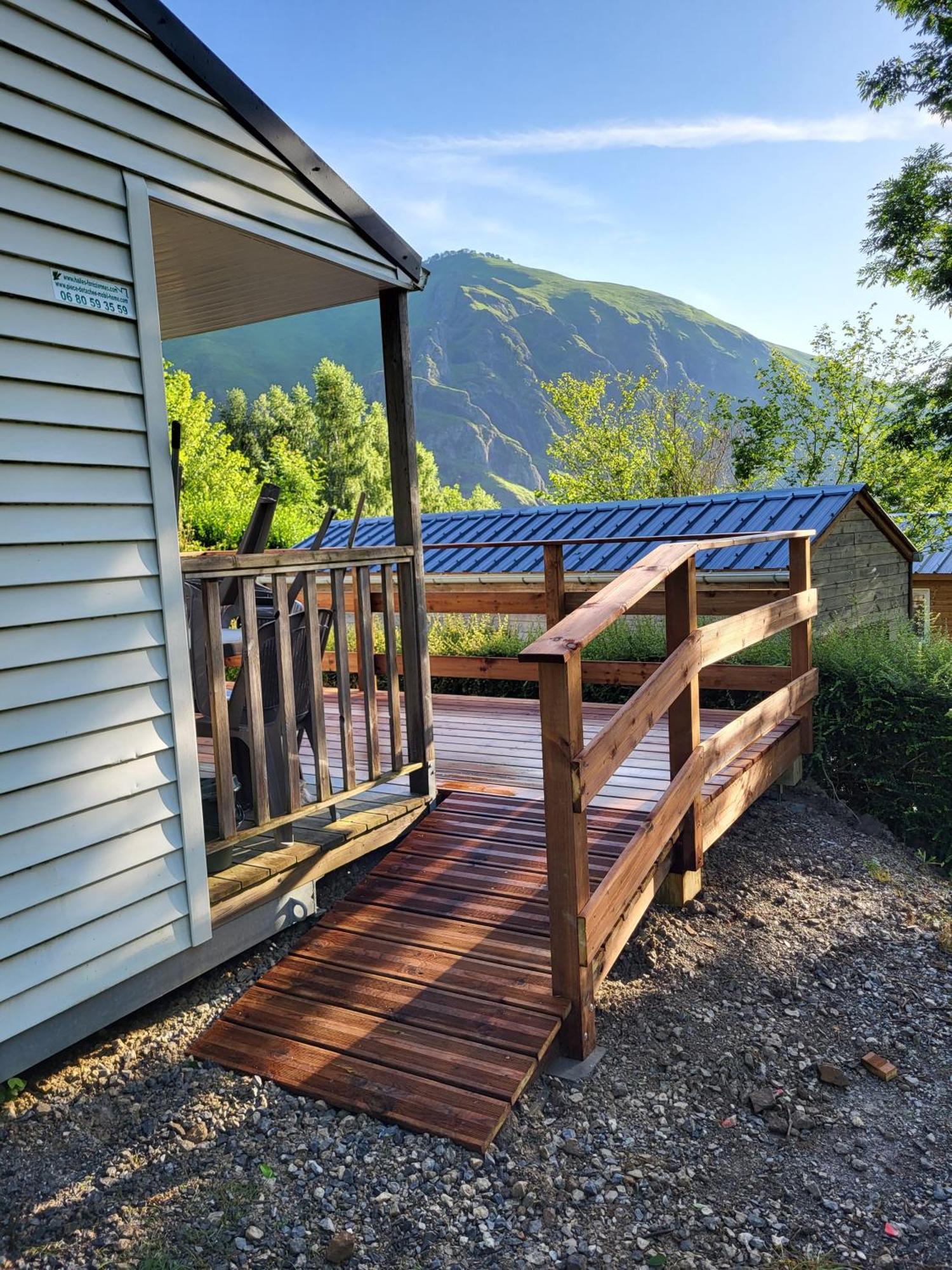 Camping Ixtila Mobilhome Betzuela Larrau Exteriör bild