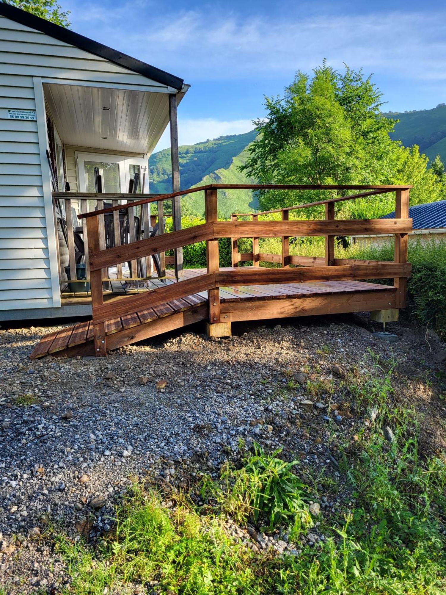 Camping Ixtila Mobilhome Betzuela Larrau Exteriör bild