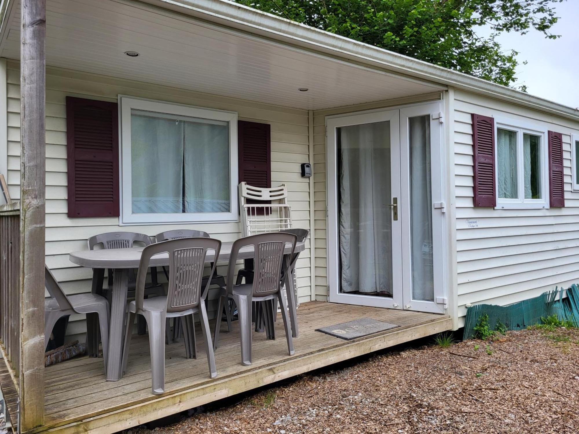 Camping Ixtila Mobilhome Betzuela Larrau Exteriör bild