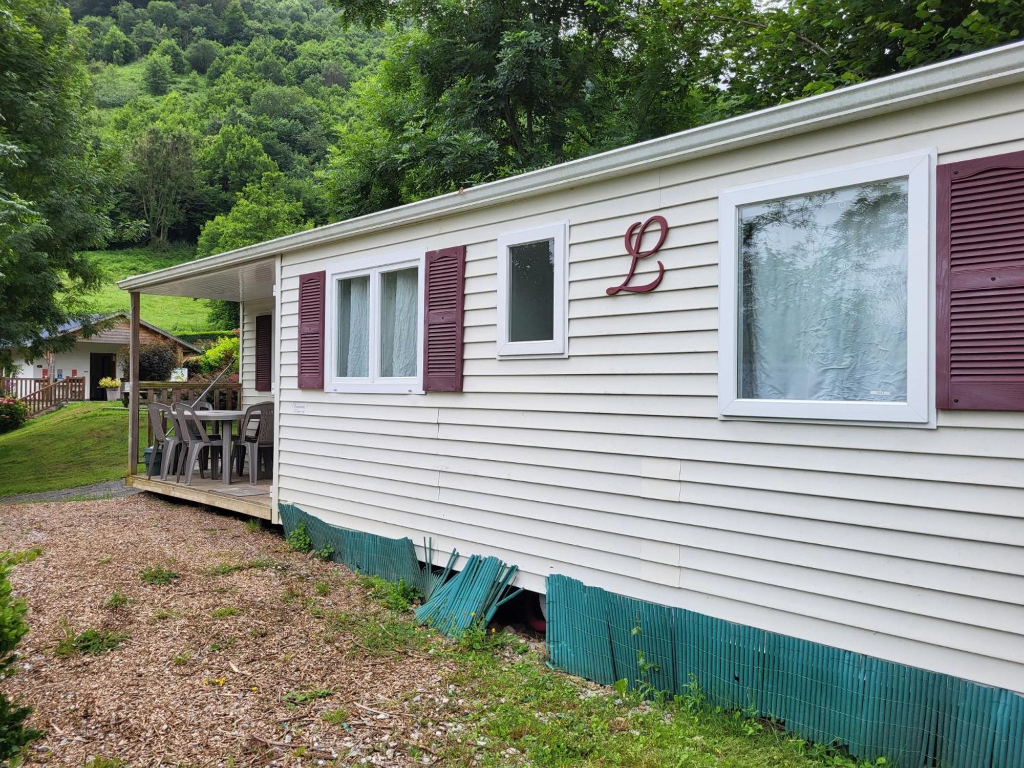 Camping Ixtila Mobilhome Betzuela Larrau Exteriör bild